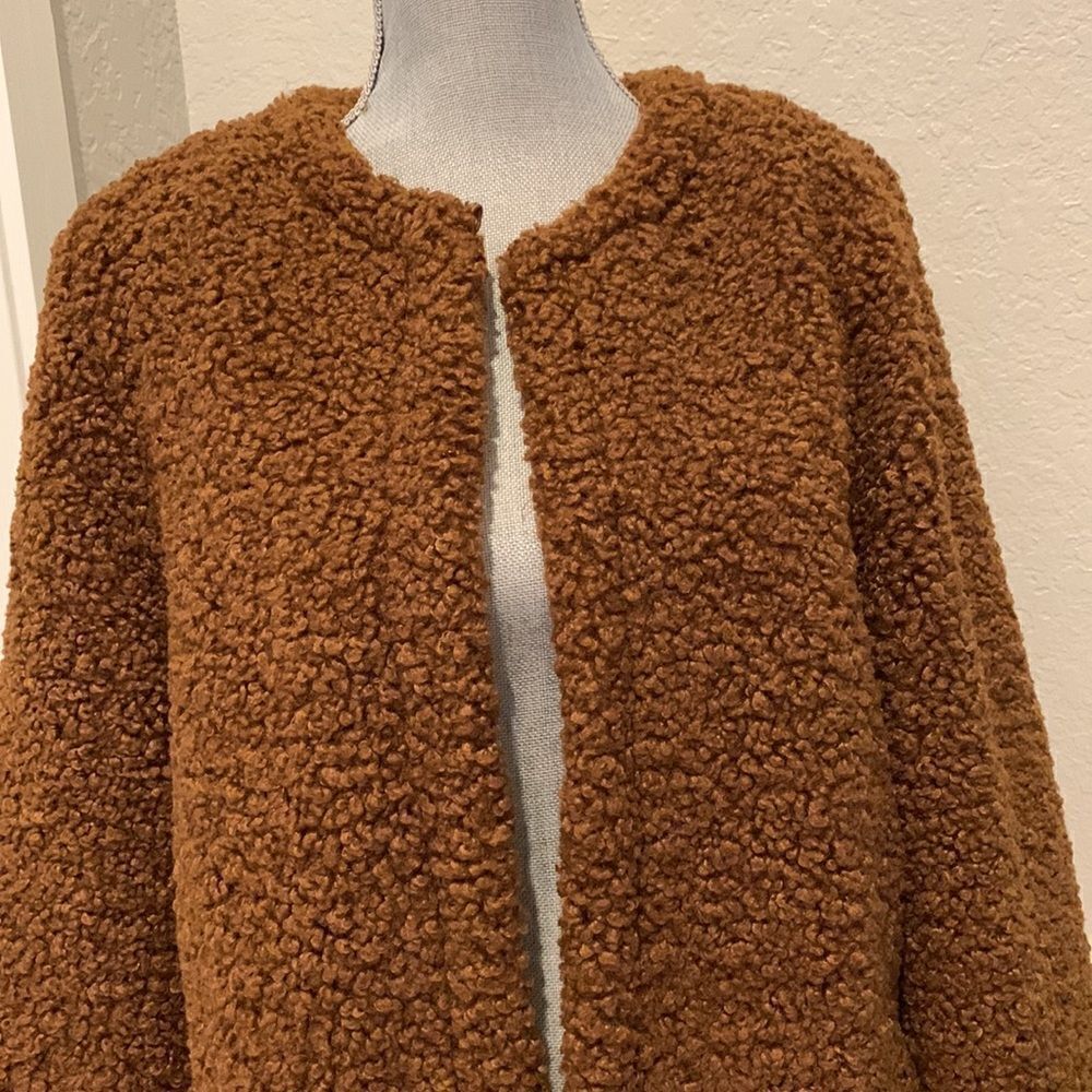 Max Studio Faux Fur Jacket - Picture 4 of 9